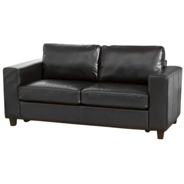 Contract Bonded Leather 3 Seat Sofas