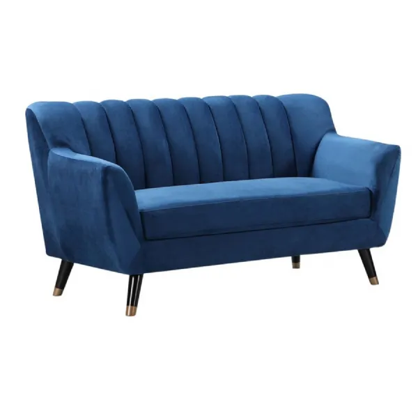 Velvet Fabric 2 Seat Sofas