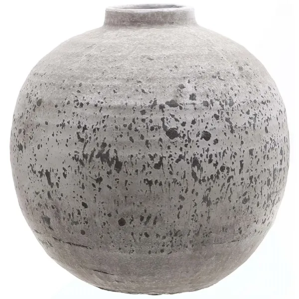Tiber Stone Ceramic Vase