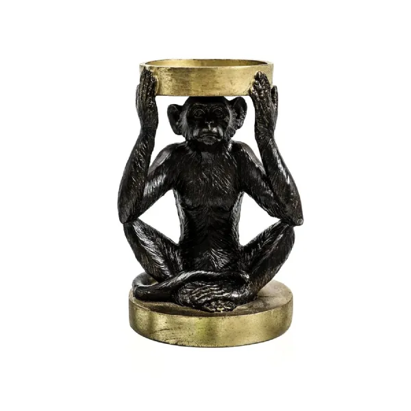 Small Monkey Candle Holder