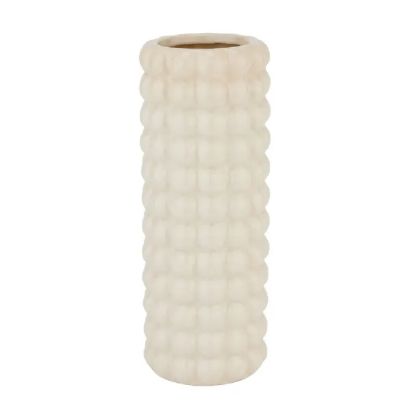 Seville Collection Cream Bubble Vase
