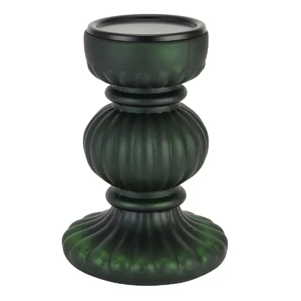 Forest Green Bonbon Large Candle Holder