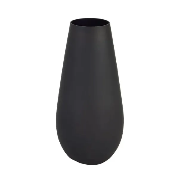 Black Glass Vase
