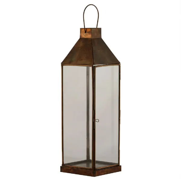 Burnished Brass Medium Lantern