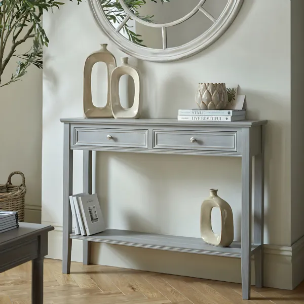 The Serene Collection Two Drawer Console Table