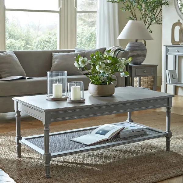 The Serene Rattan Collection Coffee Table