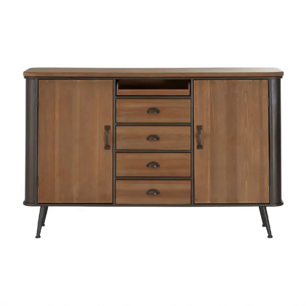 Soft Industrial Trinity 4 Drawer Sideboard