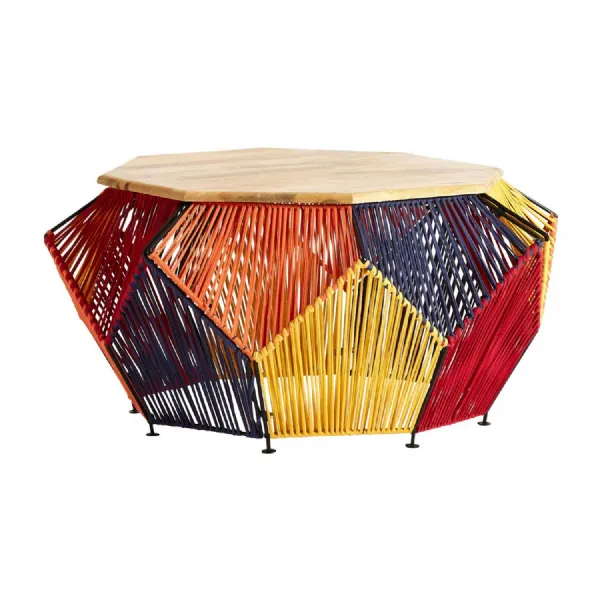 Boho Multicoloured Coffee Table