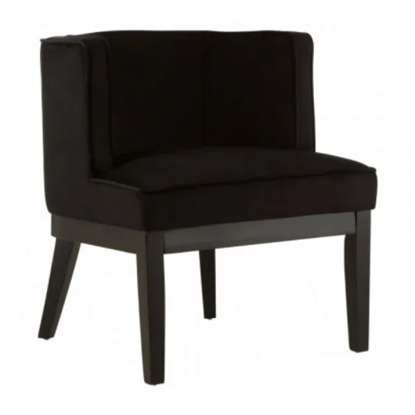Modern Black Occasional Chair