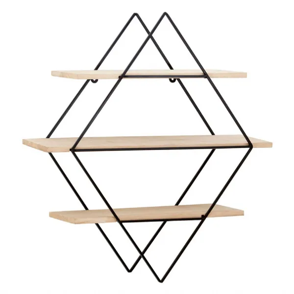 Black Three Tier Shelf