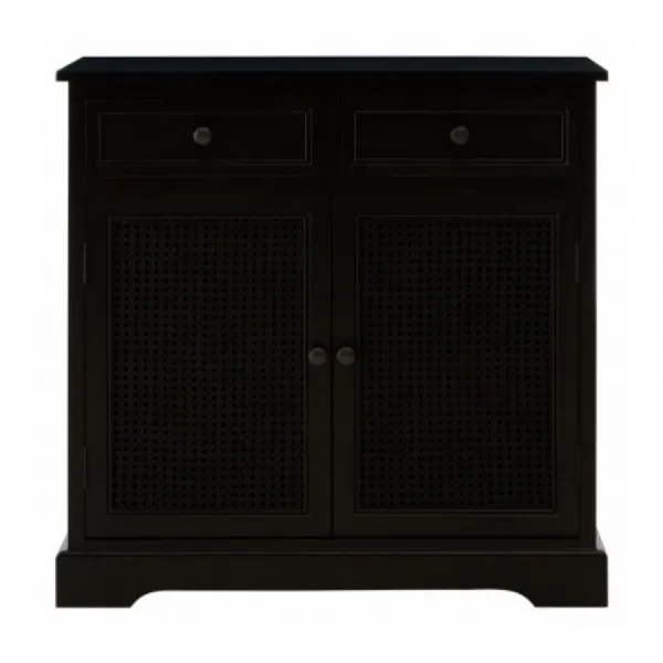 Heritage Black Wooden Sideboard