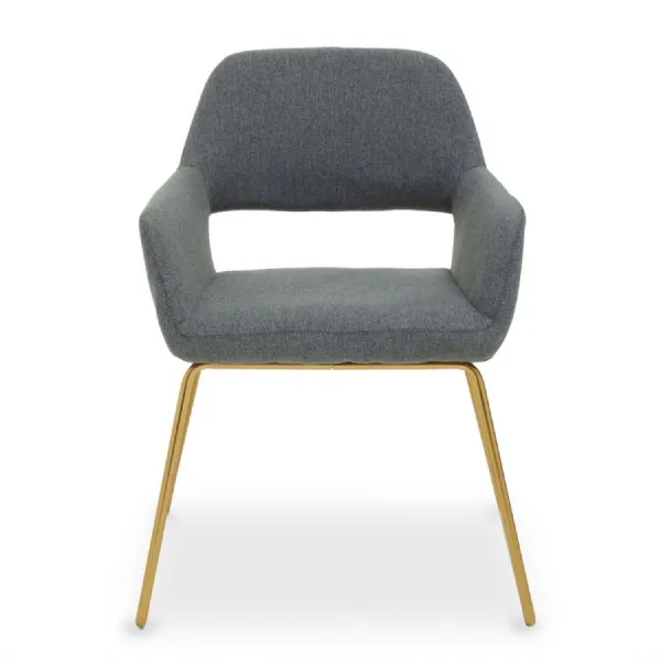 Grey Boutique Luxury Dining Chair