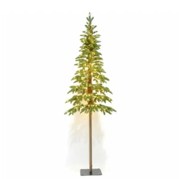 Large Green Woodland PreLit 350 Led Christmas Tree