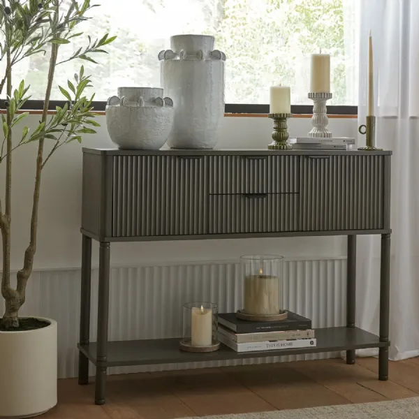 Reed Collection 2 Drawer 2 Door Console