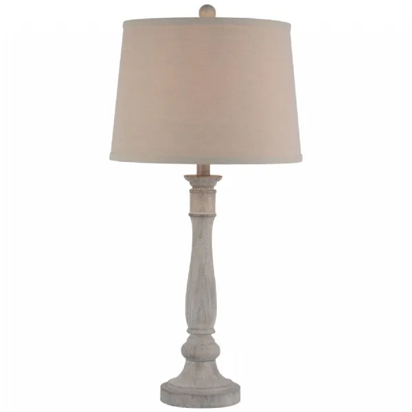 StellaTable Lamp With Linen Shade