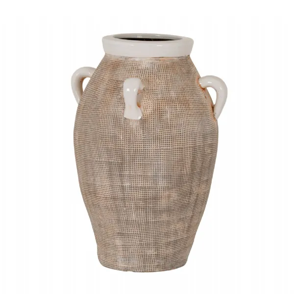 Ostra Large Ceramic Amphora Vase