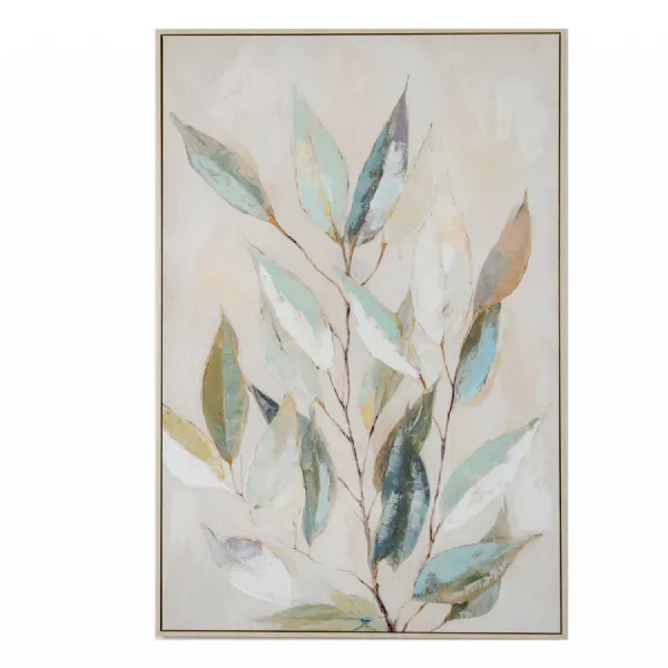Willow Light Handpainted Canvas in Frame