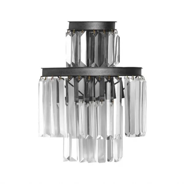 Crystal Art Deco Wall Light