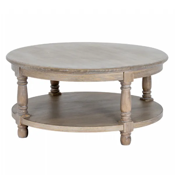 Delphine Collection Round Coffee Table