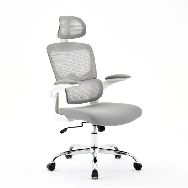 Supreme Mesh Grey White Office Chair