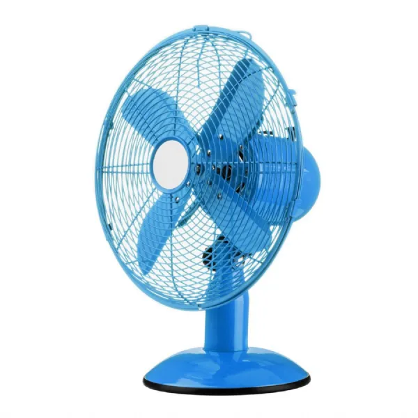 Electric Blue Desk Fan