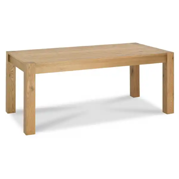 Light Oak Large Extending Dining Table