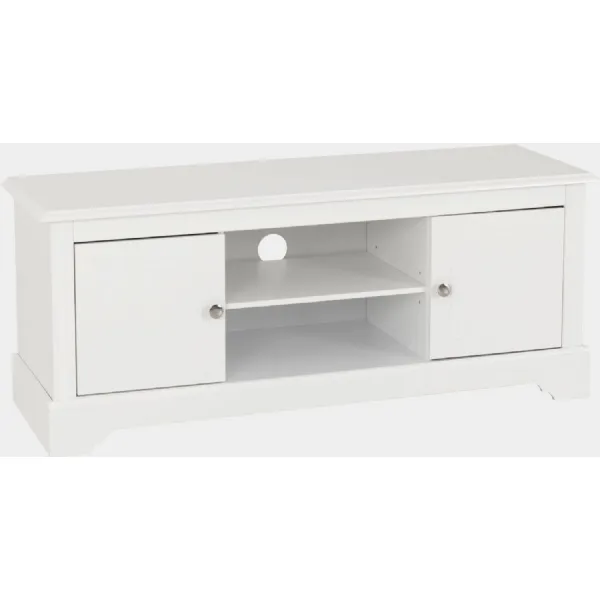 Stratford 2 Door TV Unit White