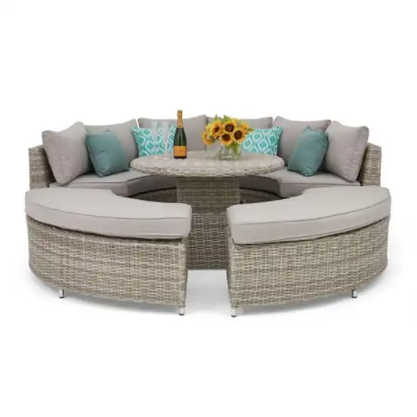 Heaven Rattan Large Modular Cosy Day Bed Set
