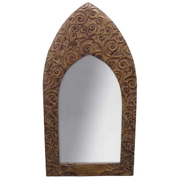 Mango Wood Tree Of Life Design Mirror (Large) 93cm
