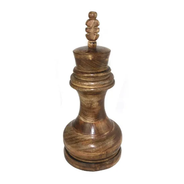 Mango Wood King Chess Piece 40cm