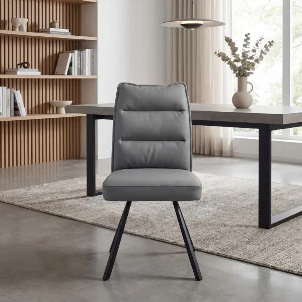 Elmsley Dining Chair Dark Grey