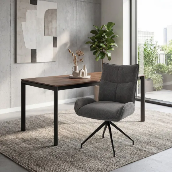 Foxley Dining Chair Dark Grey