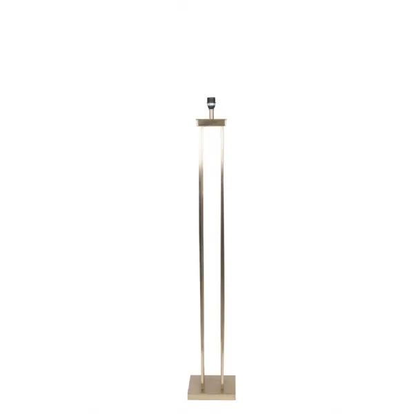 Brass Metal 4 Poster Tall Floor Lamp Base