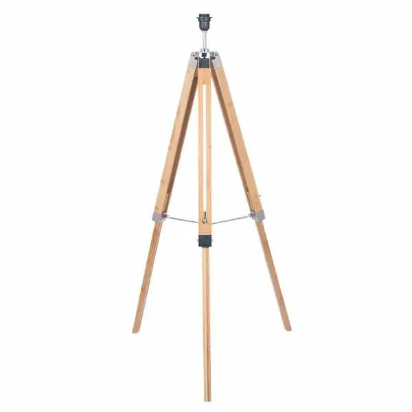 Bamboo Tripod Floor Lamp