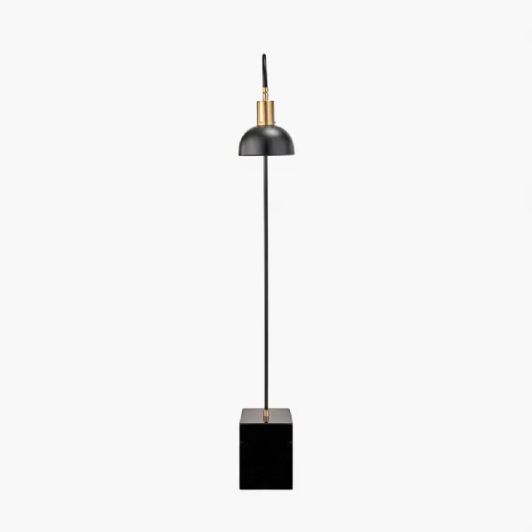 Mayfair Matt Black Domed Task Floor Lamp
