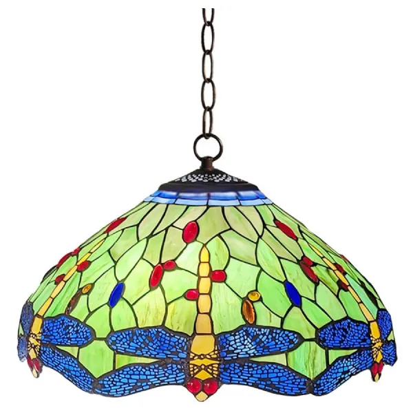 Hanging Dragonfly Pendant Lamp Shade Dia 40cm