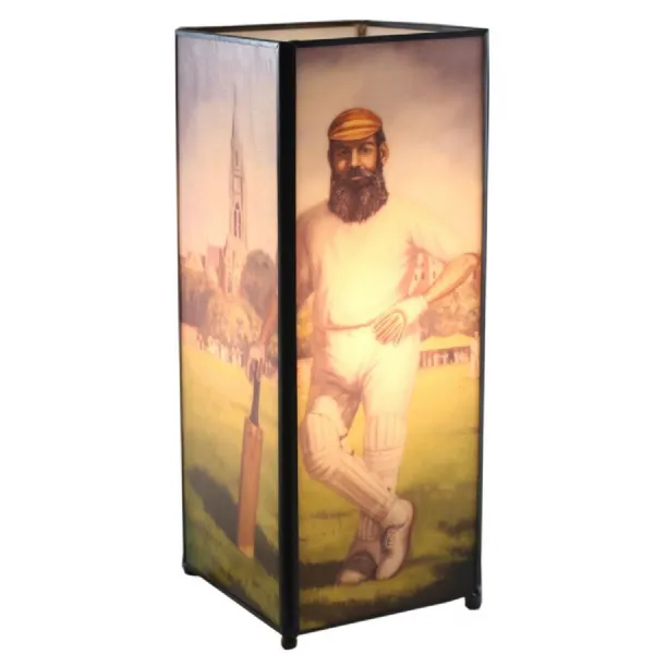 WG Grace Square Lamp Screen Printed 27cm
