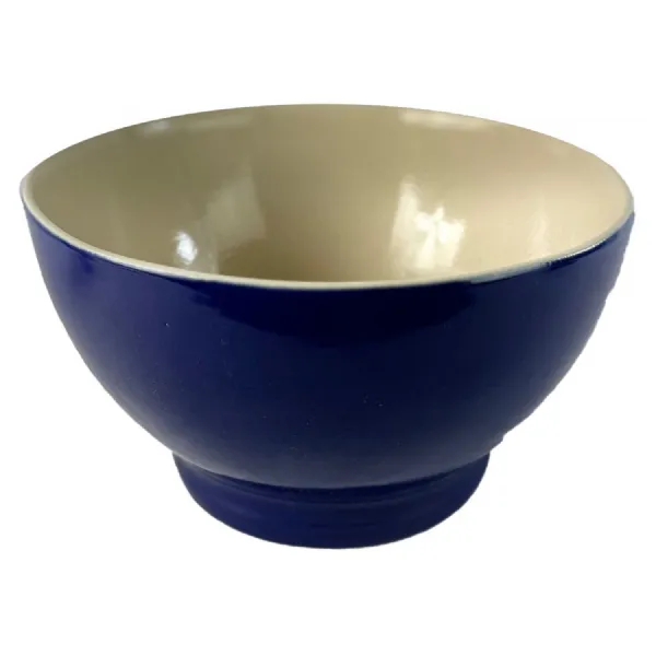 Ceramic Bowl Blue Natural 25cm