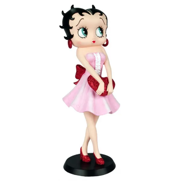 Betty Boop Holding Red Heart 32cm