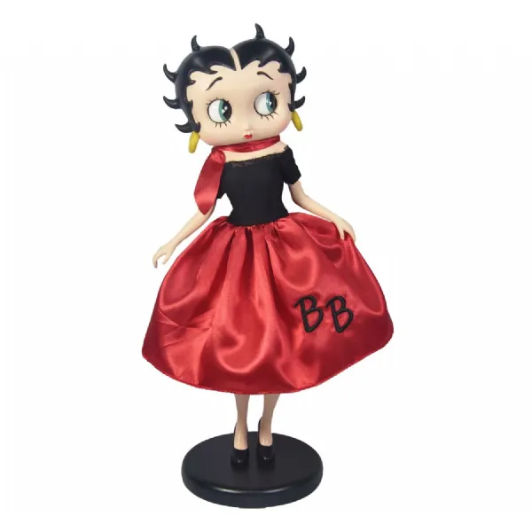 Red and Black Dress Betty Boop Figurine 30.5cm
