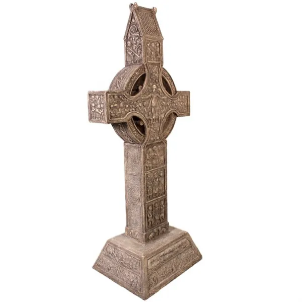 Muiredach Celtic Cross Roman Stone Finish 216cm