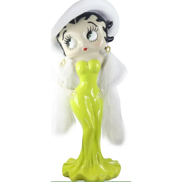 Betty Boop 3ft Madam Lime Glitter Dress