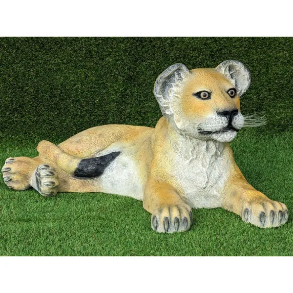 Lion Cub Lying Down 81cm