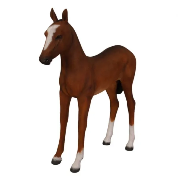 Foal 137cm Brown Painted Finish