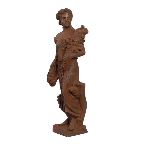 Goddess of Spring (Woodgrain) 112cm Rust Finish