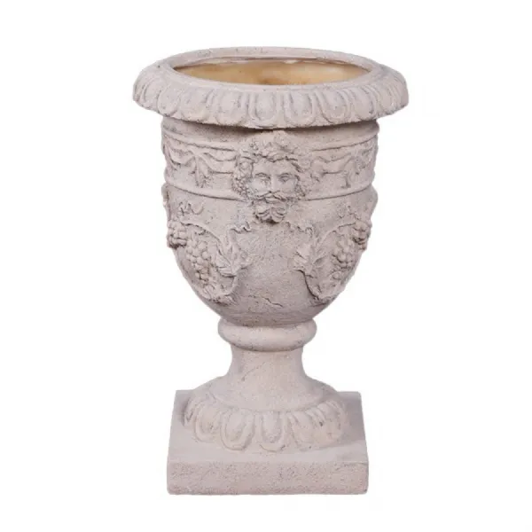 Bacchus Urn 44cm Roman Stone Finish