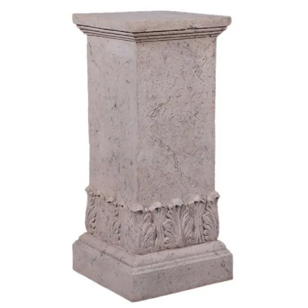 Constantine Pedestal 81cm Roman Stone Finish