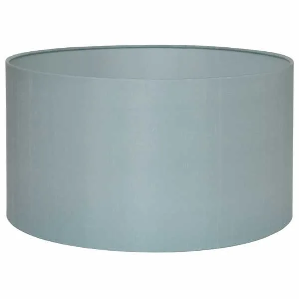 40cm Duck Egg Silk Cylinder Drum Shade