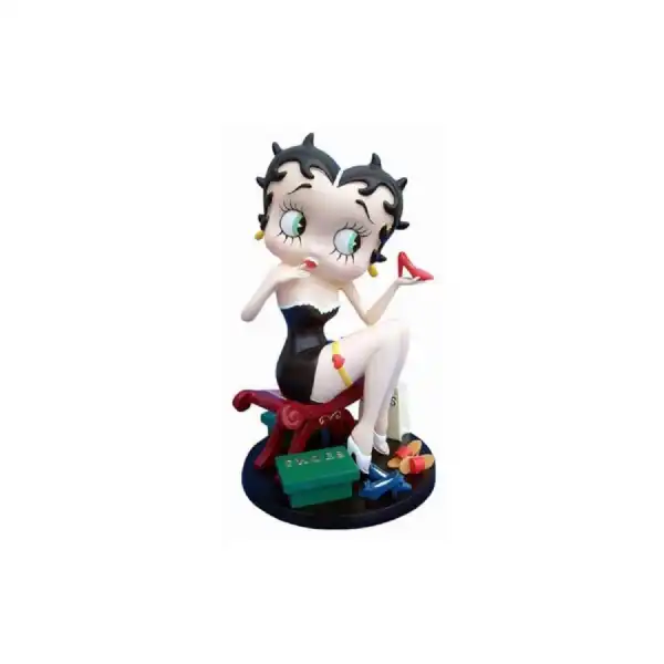 Betty Boop Fitting Shoes