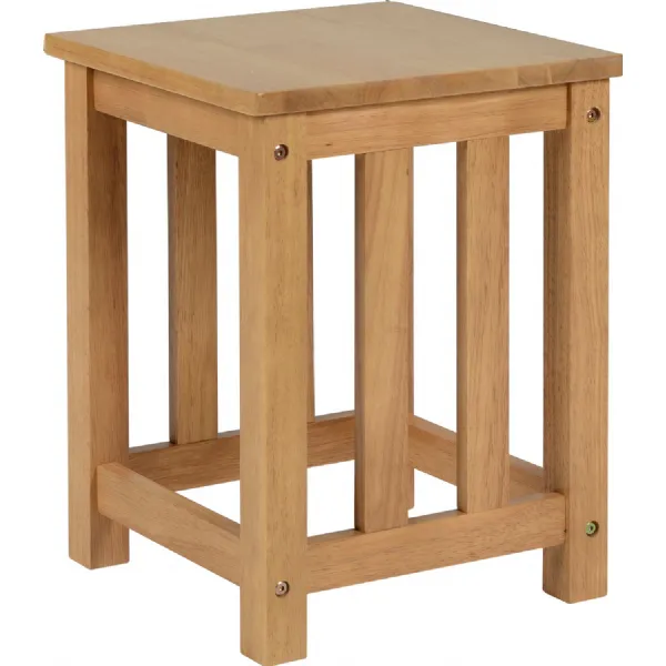 Richmond Stool (Box of 2) Oak Varnish